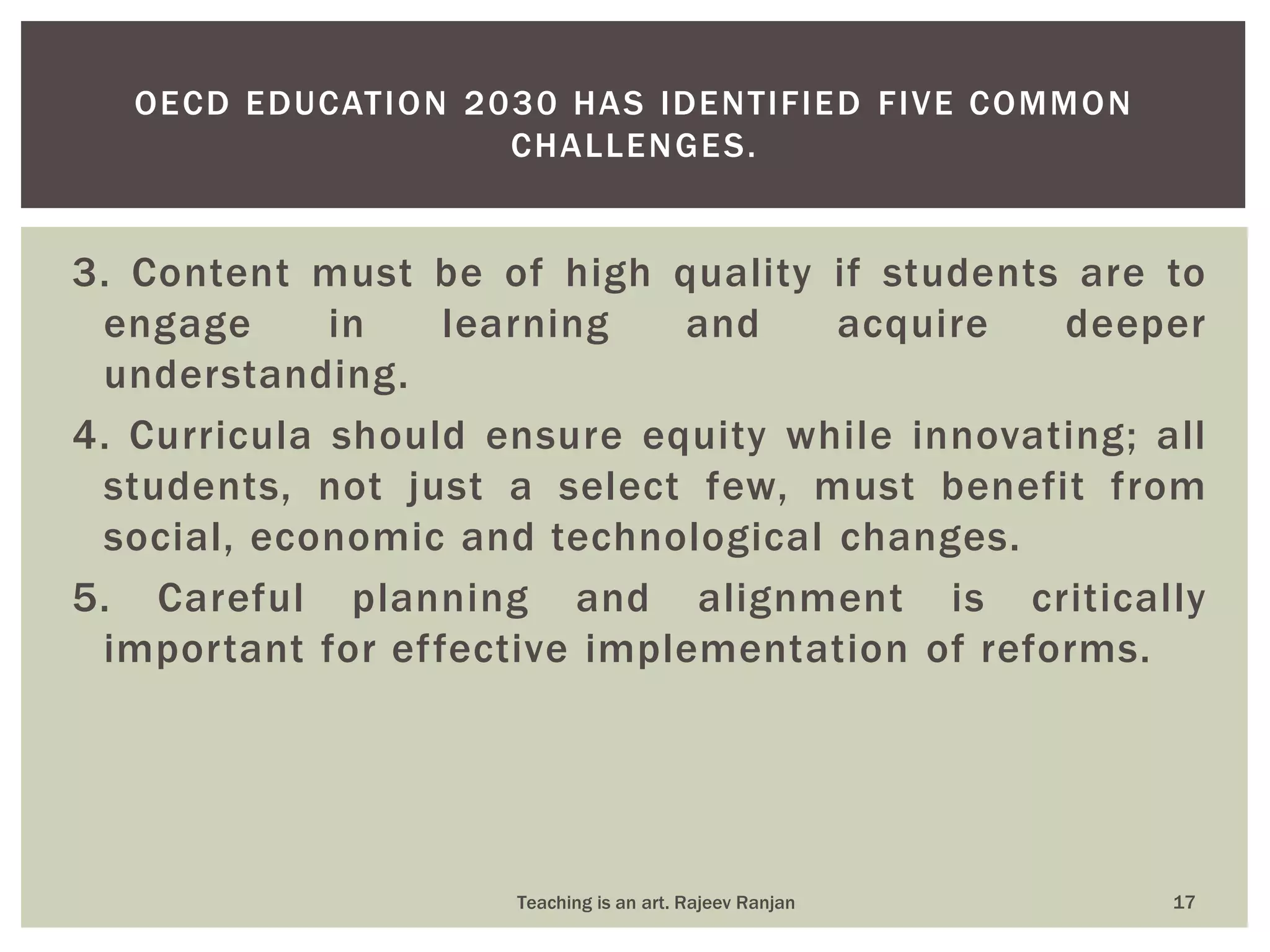 The future of education and skills education 2030 oecd | PDF