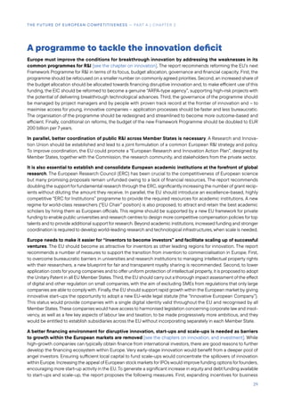 The future of European competitiveness Rapporto Draghi | PDF