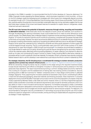 The future of European competitiveness Rapporto Draghi | PDF