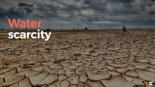 Water
scarcity
 