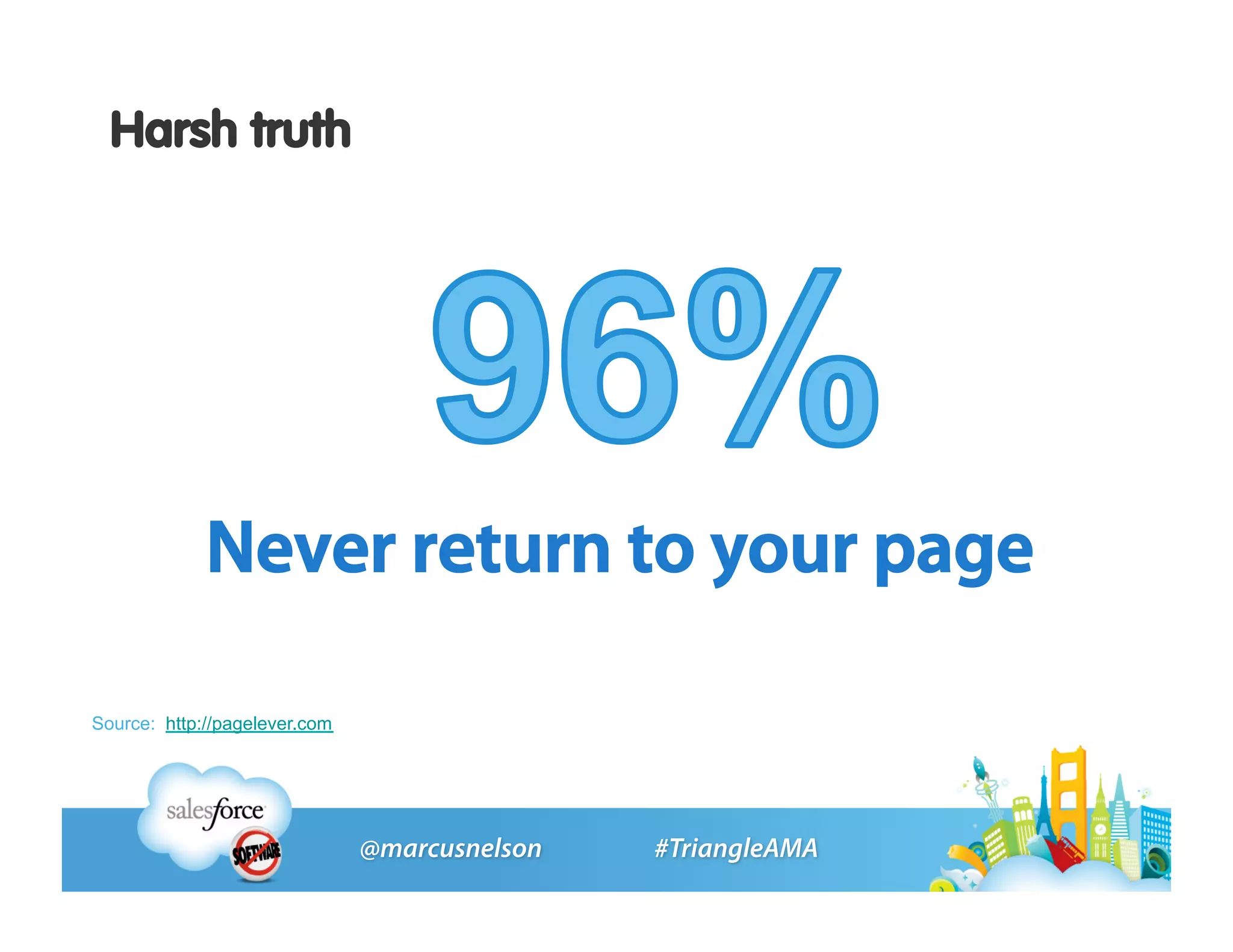 Harsh truth




             Never return to your page

Source: http://pagelever.com
 