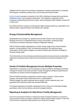 The Future of Facility Management in the UAE | DOCX