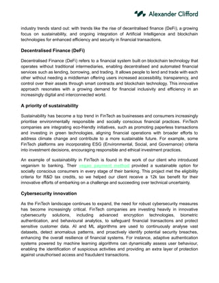 The future of financial technology (FinTech) - Trends and Predictions | PDF