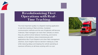 The Future of Fleet Management: How Dispatch Tracking Apps are Changing ...