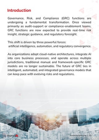 The Future of GRC - AI, Automation, and Regulatory Convergence.pdf
