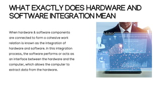 The Future of Hardware & Software Integration — Sprint Infinity | PPT