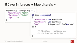 The Future of Java: Records, Sealed Classes and Pattern Matching | PDF