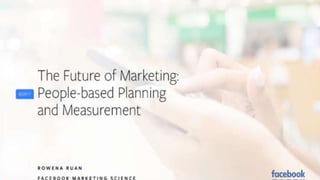 The Future of Marketing:  People-based Planning and Measurement