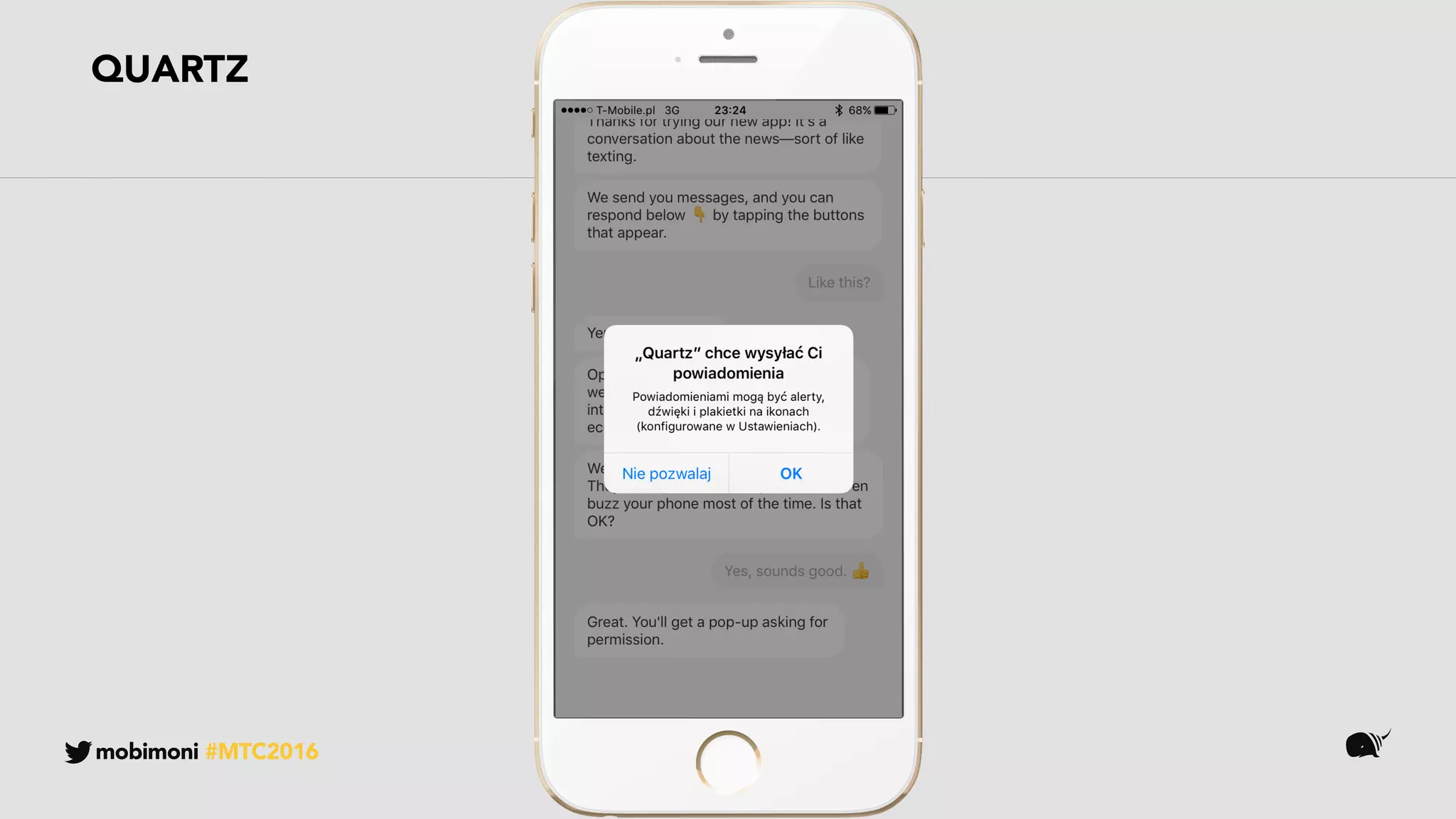QUARTZ
mobimoni #MTC2016
 