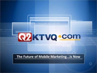 The Future of Mobile Marketing...is Now 