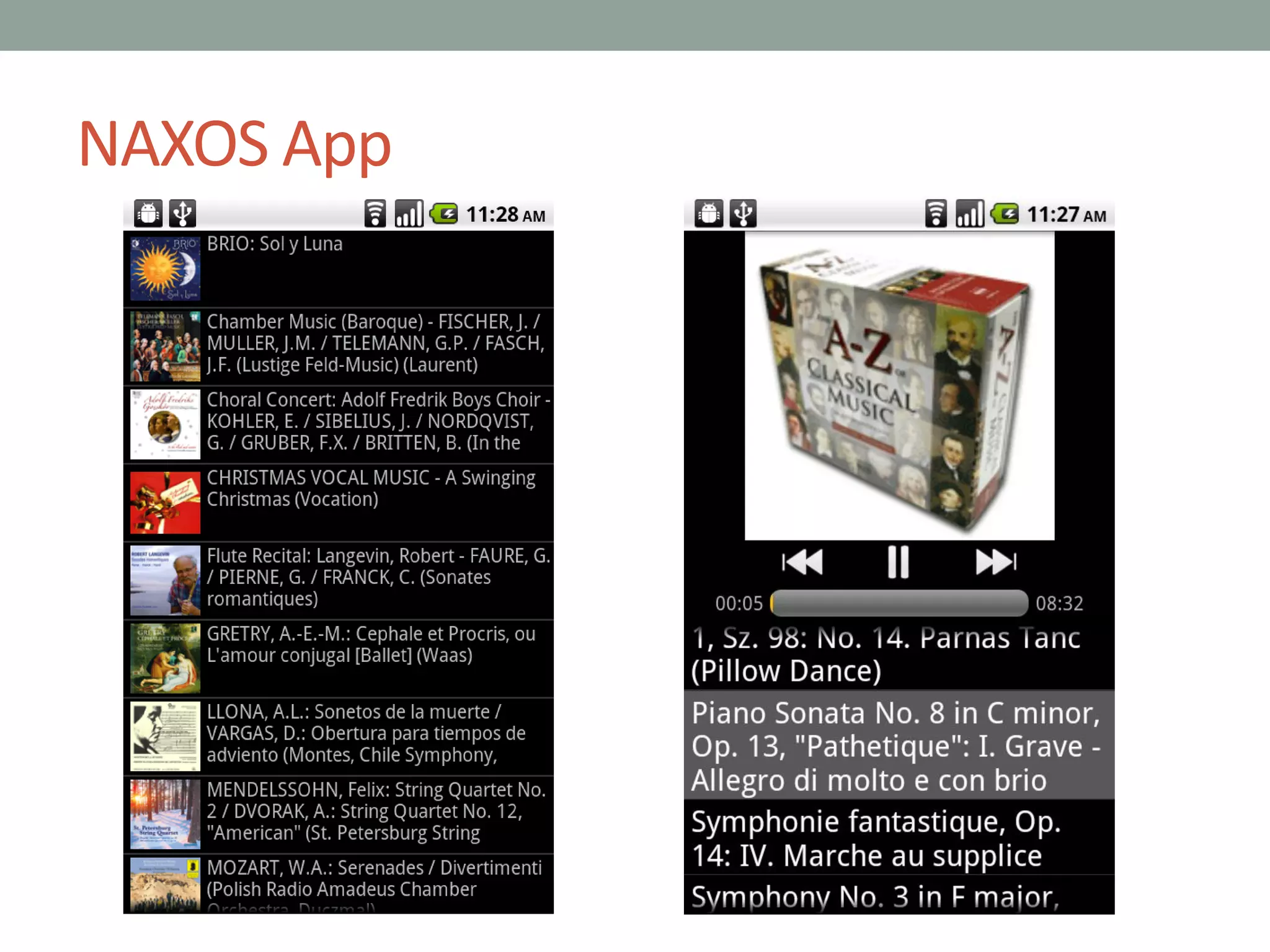 NAXOS App
 
