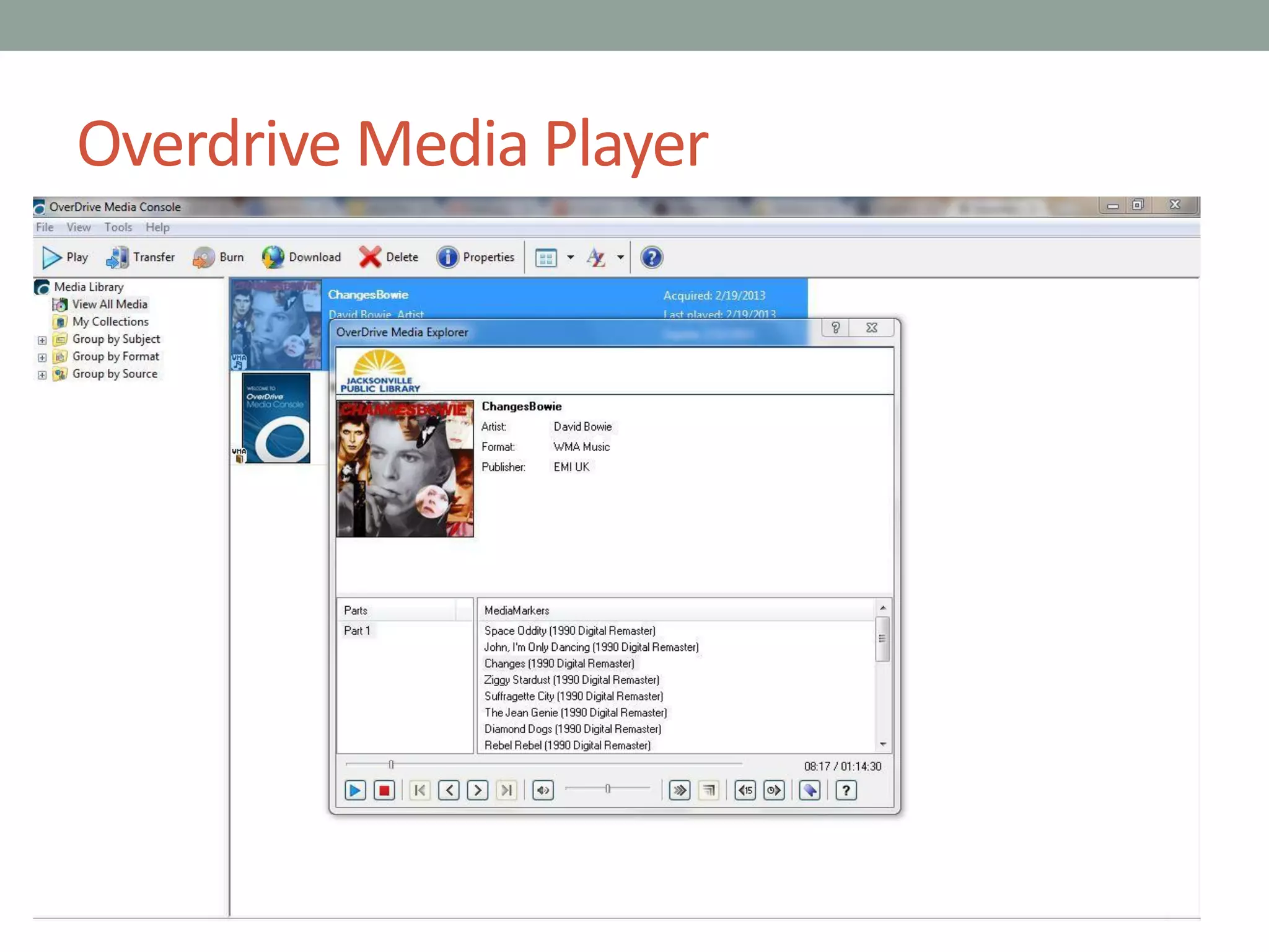 Overdrive Media Player
 