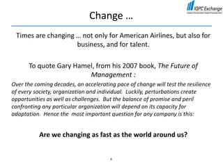 The Future Of Performance Management In An Era Of Uncertainty   American Airlines   Michelle Collins Rodrigues