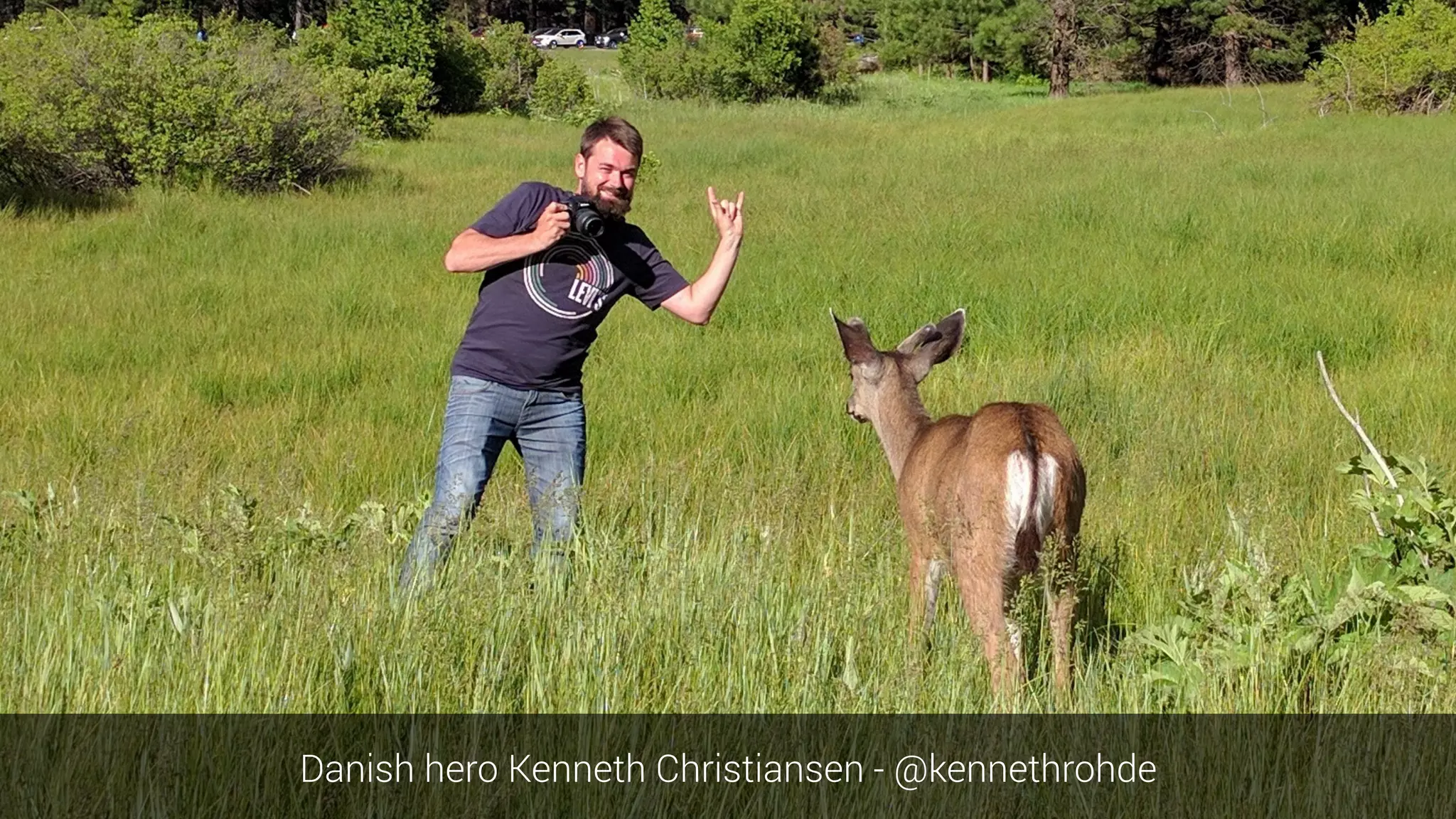 Danish hero Kenneth Christiansen - @kennethrohde
 