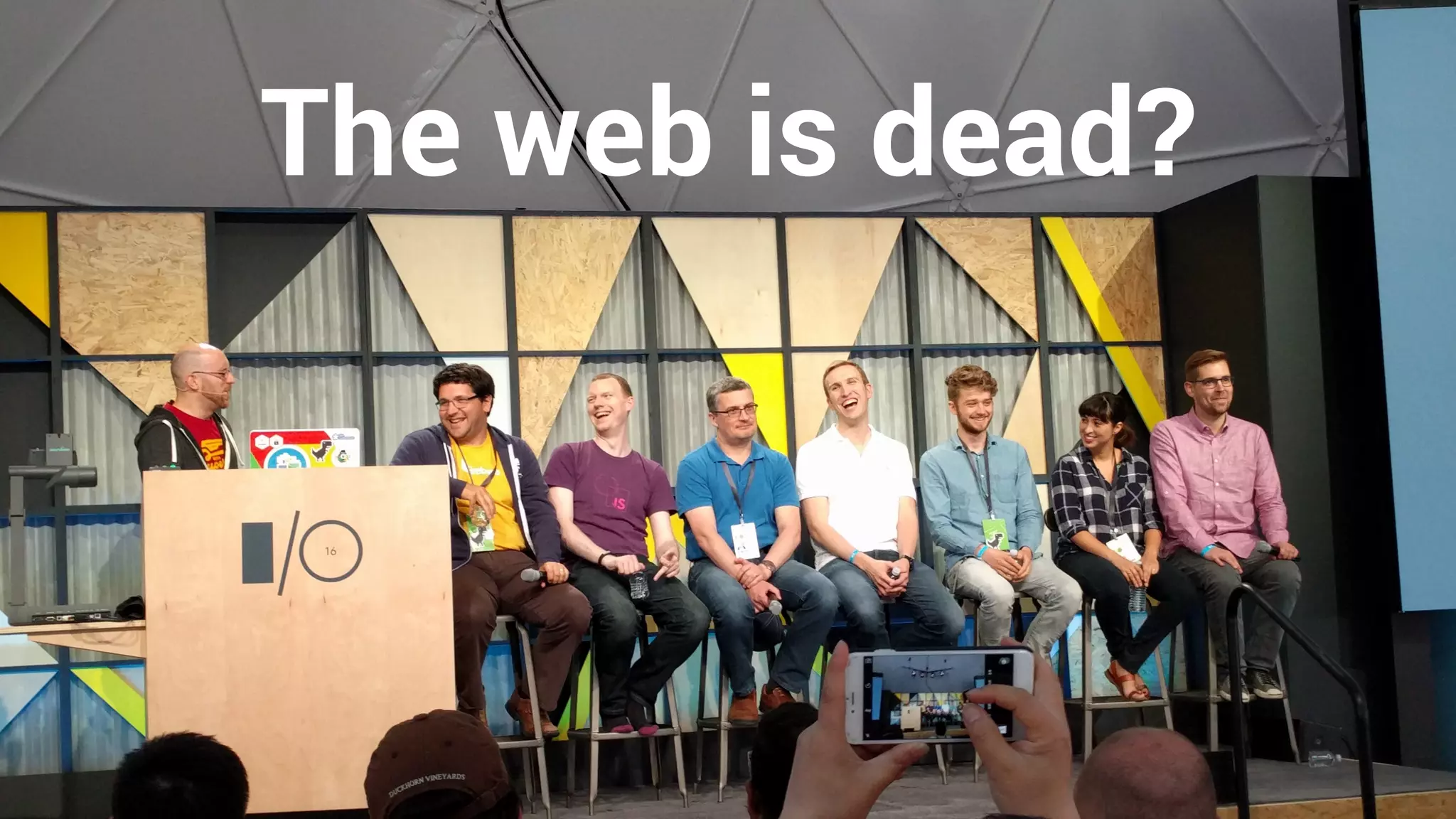 The web is dead?
 