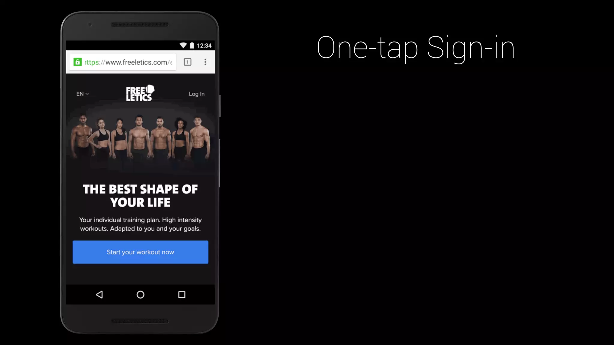 One-tap Sign-in
 