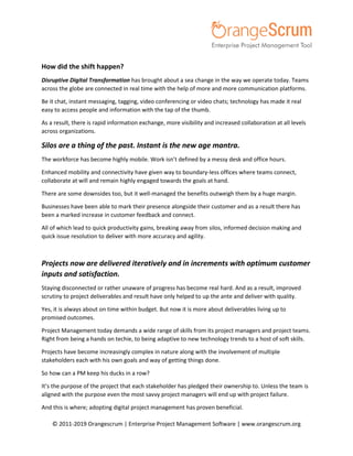 The Future of Project Management | PDF