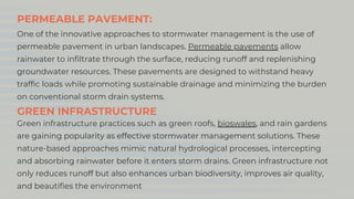The Future of Rainwater Management Storm Drain Innovations | PDF