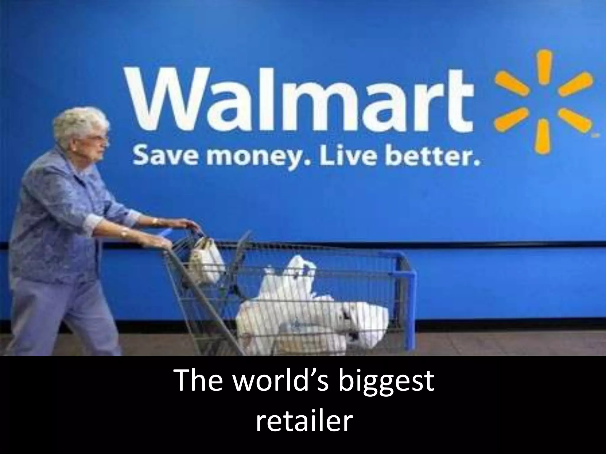 e-commerce &
The world’s biggest
   the long tail
      retailer
 