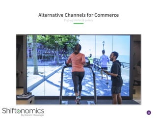 21
Alternative Channels for Commerce
Pop-up stores & events
 