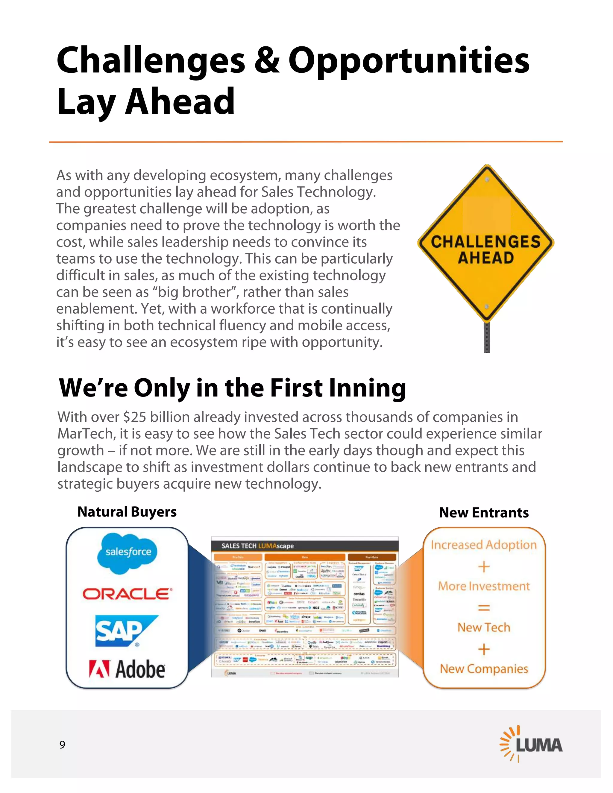 LUMA Digital Brief 013 - The Future of Sales Tech