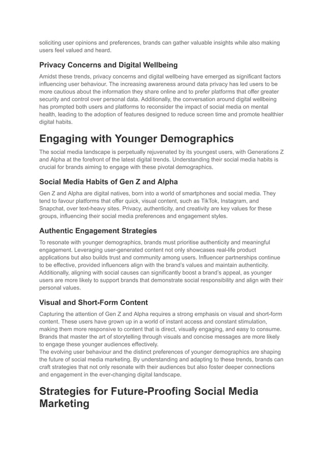Future Of Social Media Pdf