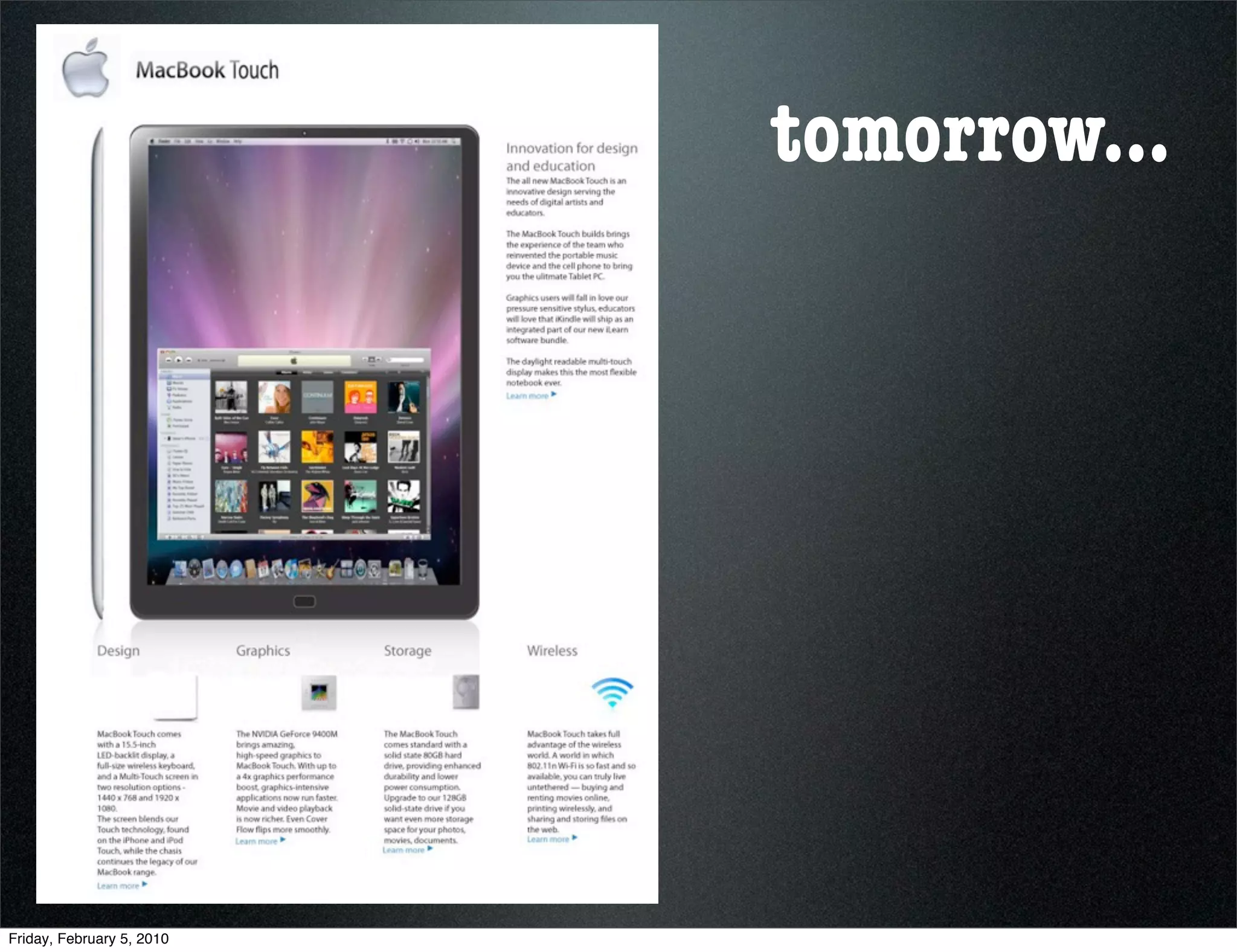 tomorrow...




Friday, February 5, 2010
 