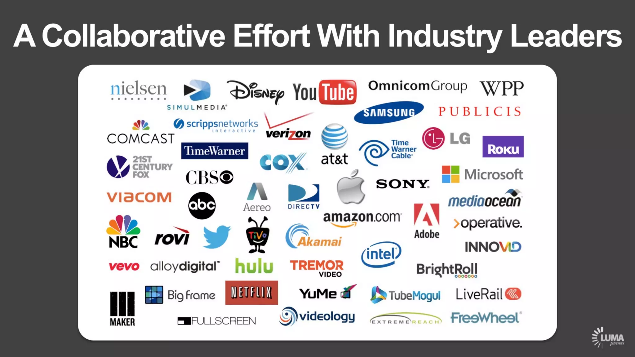 LUMA's The Future of (Digital) TV