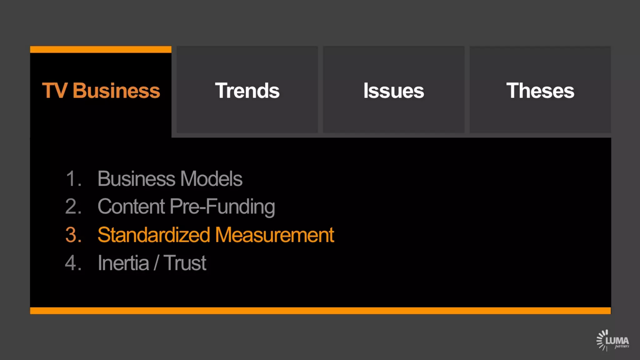 LUMA's The Future of (Digital) TV