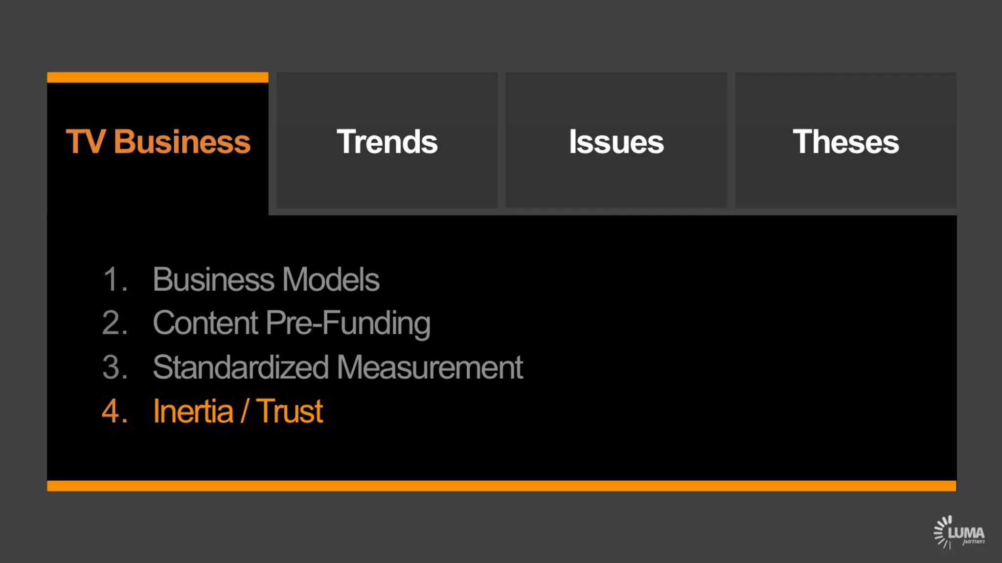 LUMA's The Future of (Digital) TV