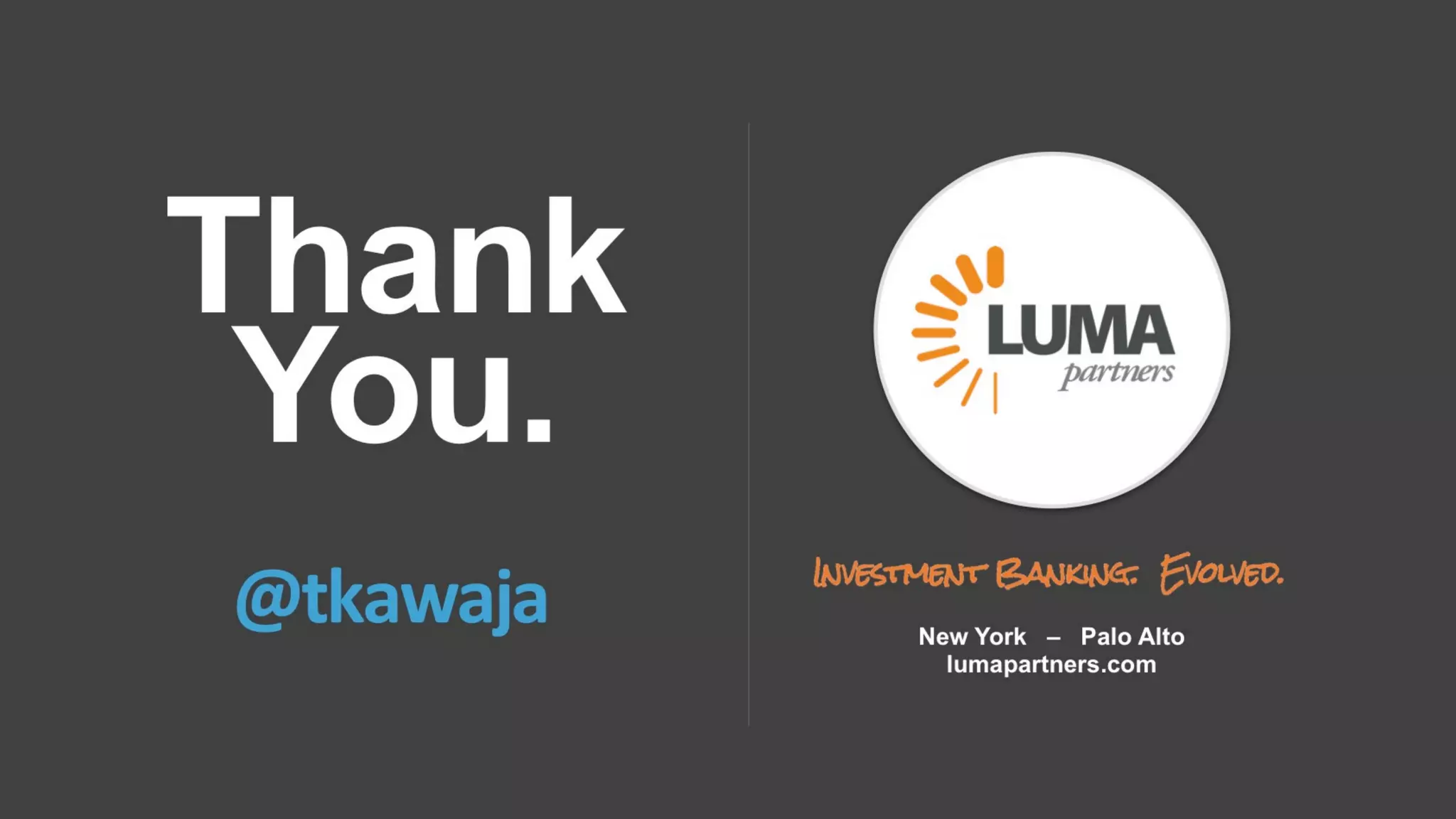 LUMA's The Future of (Digital) TV