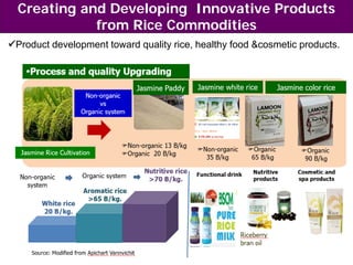 Chai Key Economic Rice The future of Thailand's rice economy | PDF