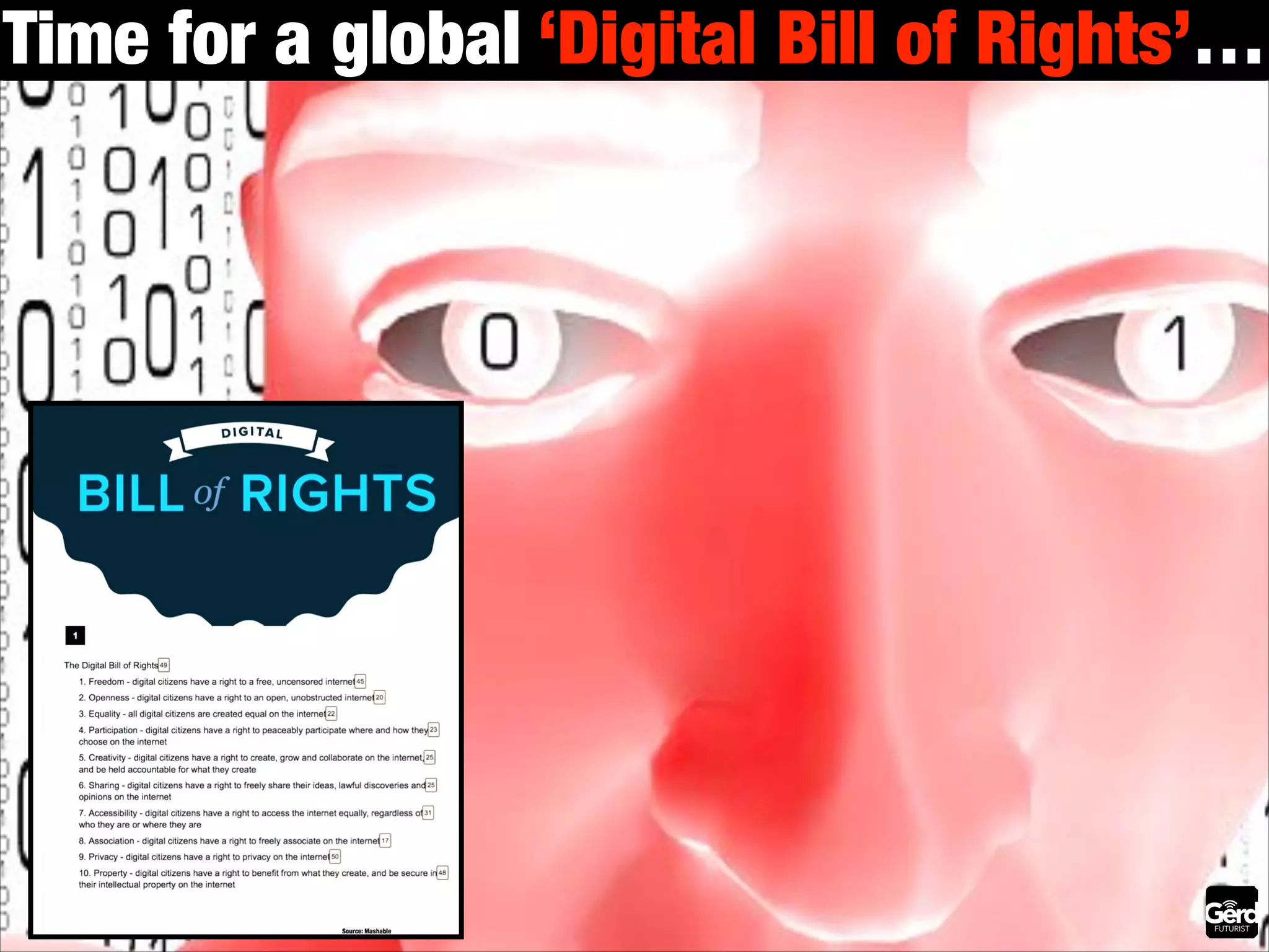 Time for a global ‘Digital Bill of Rights’…

 
