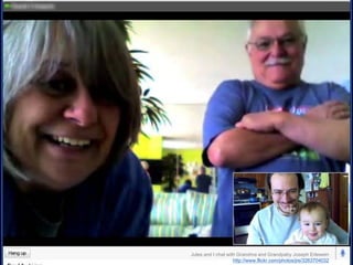 Why?




   Jules and I chat with Grandma and Grandpaby Joseph Erlewein
                       http://www.flickr.com/photos/jre/3263704032
 