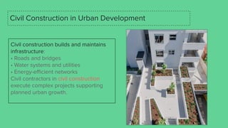 Civil Network Development The Future of Urban Planning & Civil Construction | PDF