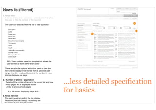 ...less detailed specification
for basics
 
