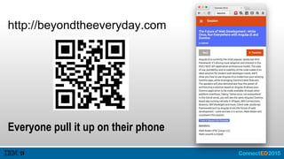 http://beyondtheeveryday.com
Everyone pull it up on their phone
 