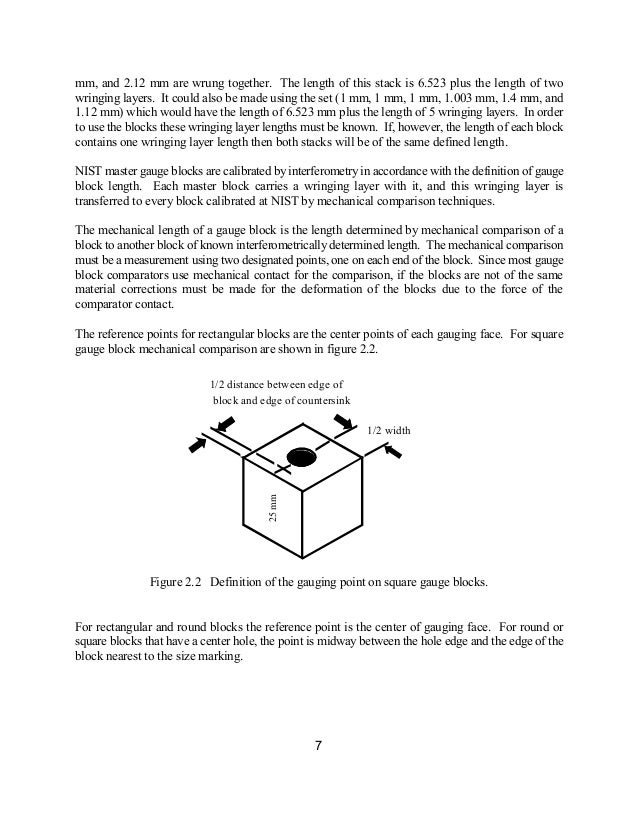 The gage block handbook