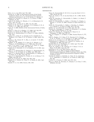 6                                                           LOPEZ ET AL.

                                                            REFERENCES
Abdo, A. A., et al. 2010, ApJ, 722, 1303                            Mewe, R., Gronenschild, E. H. B. M., & van den Oord, G. H. J.
Arnaud, K. A. 1996, in Astronomical Society of the Paciﬁc             1985, A&AS, 62, 197
  Conference Series, Vol. 101, Astronomical Data Analysis           Mewe, R., Lemen, J. R., & van den Oord, G. H. J. 1986, A&AS,
  Software and Systems V, ed. G. H. Jacoby & J. Barnes, 17            65, 511
Asplund, M., Grevesse, N., Sauval, A. J., & Scott, P. 2009,         Miceli, M., Bocchino, F., Decourchelle, A., Ballet, J., & Reale, F.
  ARA&A, 47, 481                                                      2010, A&A, 514, L2
Couch, S. M., Pooley, D., Wheeler, J. C., & Milosavljevi´, M.
                                                         c          Miceli, M., Decourchelle, A., Ballet, J., Bocchino, F., Hughes, J.,
  2011, ApJ, 727, 104                                                 Hwang, U., & Petre, R. 2008, Advances in Space Research, 41,
Gerardy, C. L., & Fesen, R. A. 2001, AJ, 121, 2781                    390
Gorham, P. W., Ray, P. S., Anderson, S. B., Kulkarni, S. R., &      Miceli, M., Decourchelle, A., Ballet, J., Bocchino, F., Hughes,
  Prince, T. A. 1996, ApJ, 458, 257                                   J. P., Hwang, U., & Petre, R. 2006, A&A, 453, 567
Green, D. A. 2009, Bulletin of the Astronomical Society of India,   Moﬀett, D. A., & Reynolds, S. P. 1994, ApJ, 437, 705
  37, 45                                                            Nomoto, K., Tominaga, N., Umeda, H., Kobayashi, C., & Maeda,
Hwang, U., Petre, R., & Hughes, J. P. 2000, ApJ, 532, 970             K. 2006, Nuclear Physics A, 777, 424
Immler, S., & Kuntz, K. D. 2005, ApJ, 632, L99                      Ozawa, M., Koyama, K., Yamaguchi, H., Masai, K., &
Izzard, R. G., Ramirez-Ruiz, E., & Tout, C. A. 2004, MNRAS,           Tamagawa, T. 2009, ApJ, 706, L71
  348, 1215                                                         Page, D., Geppert, U., & Weber, F. 2006, Nuclear Physics A, 777,
Kaplan, D. L., Frail, D. A., Gaensler, B. M., Gotthelf, E. V.,        497
  Kulkarni, S. R., Slane, P. O., & Nechita, A. 2004, ApJS, 153,     Park, S., Hughes, J. P., Slane, P. O., Burrows, D. N., Roming,
  269                                                                 P. W. A., Nousek, J. A., & Garmire, G. P. 2004, ApJ, 602, L33
Keohane, J. W., Reach, W. T., Rho, J., & Jarrett, T. H. 2007,       Pavlov, G. G., & Luna, G. J. M. 2009, ApJ, 703, 910
  ApJ, 654, 938                                                     Podsiadlowski, P., Mazzali, P. A., Nomoto, K., Lazzati, D., &
Khokhlov, A. M., H¨ﬂich, P. A., Oran, E. S., Wheeler, J. C.,
                     o                                                Cappellaro, E. 2004, ApJ, 607, L17
  Wang, L., & Chtchelkanova, A. Y. 1999, ApJ, 524, L107             Ramirez-Ruiz, E., & MacFadyen, A. I. 2010, ApJ, 716, 1028
Lacey, C. K., Lazio, T. J. W., Kassim, N. E., Duric, N., Briggs,    Rest, A., et al. 2011, ApJ, 732, 3
  D. S., & Dyer, K. K. 2001, ApJ, 559, 954                          Simon, R., Jackson, J. M., Clemens, D. P., Bania, T. M., &
Liedahl, D. A., Osterheld, A. L., & Goldstein, W. H. 1995, ApJ,       Heyer, M. H. 2001, ApJ, 551, 747
  438, L115                                                         Soderberg, A. M., et al. 2010, Nature, 463, 513
Lopez, L. A., Ramirez-Ruiz, E., Badenes, C., Huppenkothen, D.,      Takahashi, T., et al. 2010, in Society of Photo-Optical
  Jeltema, T. E., & Pooley, D. A. 2009a, ApJ, 706, L106               Instrumentation Engineers (SPIE) Conference Series, Vol. 7732,
Lopez, L. A., Ramirez-Ruiz, E., Huppenkothen, D., Badenes, C.,        Society of Photo-Optical Instrumentation Engineers (SPIE)
  & Pooley, D. A. 2011, ApJ, 732, 114                                 Conference Series
Lopez, L. A., Ramirez-Ruiz, E., Pooley, D. A., & Jeltema, T. E.     Tsuruta, S., Sadino, J., Kobelski, A., Teter, M. A., Liebmann,
  2009b, ApJ, 691, 875                                                A. C., Takatsuka, T., Nomoto, K., & Umeda, H. 2009, ApJ,
Maeda, K., & Nomoto, K. 2003, ApJ, 598, 1163                          691, 621
Mazzali, P. A., Nomoto, K., Patat, F., & Maeda, K. 2001, ApJ,       Umeda, H., & Nomoto, K. 2008, ApJ, 673, 1014
  559, 1047                                                         Zhou, X., Miceli, M., Bocchino, F., Orlando, S., & Chen, Y. 2011,
Mazzali, P. A., et al. 2005, Science, 308, 1284                       MNRAS, 415, 244
 