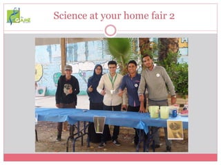 Science at your home fair 2
 