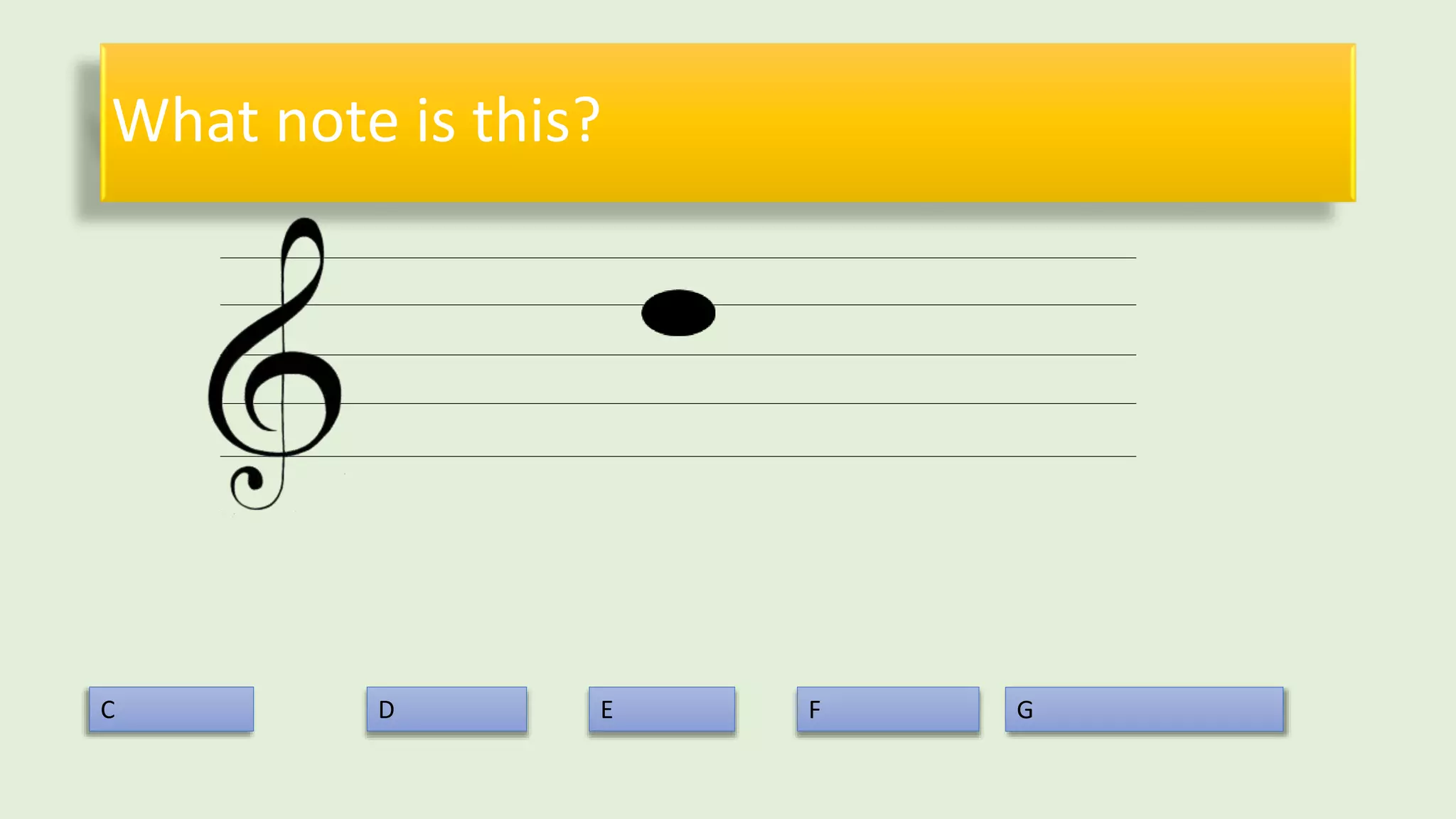 What note is this?
C D E F G