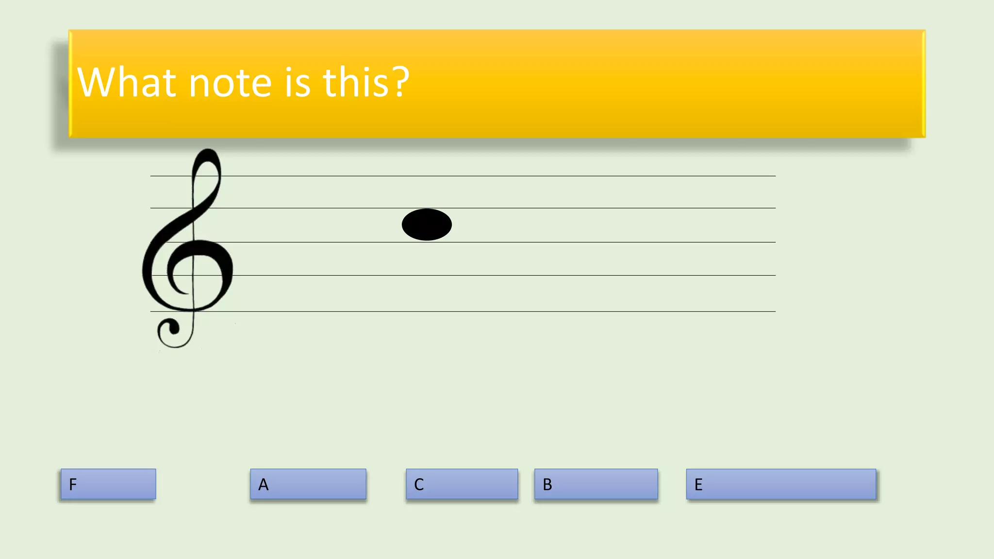 What note is this?
F A C B E