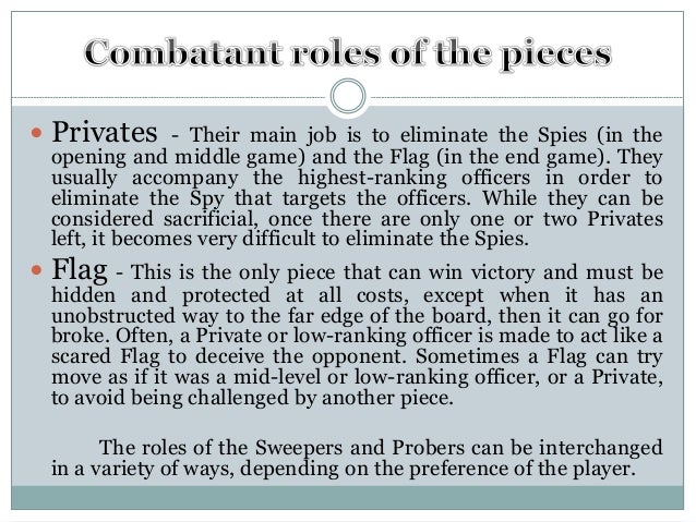 the game of the generals story