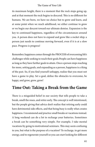 The Game of Your Life: Play to Win and Become a Champion in Life | PDF