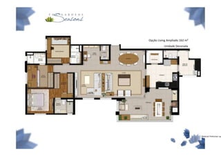Opção Living Ampliado 162 m²
          Unidade Decorada




                               Material Preliminar suj
 