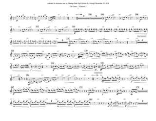 ff ff f f
q = 160 100 104 10890 91 92 93 94 95 96 105 106 107
ff
112 116109 110 111 113 114 115 117 118 119 120
fff
q = 56
126121 122 123 124 127 128 129 130 131 132
mf
mp f f
134 139135 136 137 138 140 141 142
f ff pp fff
146 150143 144 145 147 148 149 151 152 153
mf
mp f f
q = 176156154 155 157 158 159 160 161 162 163 164 165 166
ff ff f mf mp
167 171 175168 169 170 172 173 174
mp f mp f mf f ff
183177 178 179 181 182 184 185 186 187
24 44
14 44 14 44
24 44 54
&
> > - > > - > > - > > >
∑
4 4 . . > . . > . . >
&
. . > . . > . . > > > > > > > > > > > > > > > > > > > > > > > > > > > > > > > > > > > >
&
> > > > > > > > > > > > > > > > > > > 2> > > > >
∑
2
Inner Sanctuary
&
3
&
> > > >
∑
> > > > > > > > > > > > > > > >
>
> > > > > > >Ÿ~~~~~~> > > > > > > > > > > > > > > > > > > > > >
&
> -
∑ ∑
> .
>
. > > > > . > . > >
Enlightenment
&
> . > . > > > . > . >
> > . > . > > > . > . >
> > > > > > > 2
>
. .
&
> . > . > > > . > . 2> > > . > . > > > . > .
∑
> >
> . > . . > . > . .
2
œ
J
‰
œ œ œ œ
J ‰ œ œ œ œ
J
‰
œ œ œ œ
J ‰
œb œœ œb ˙ ˙ ˙ Œ œ œ œ œ w Œ œ œ œ œ w Œ œ œ œ œ
w Œ œ œ œ œ w Œ œ œ œ œ w Œ œ œ œ œ w œ œ œ œ œ
J ‰ œ œ œ œ œ œ œ
J ‰ œ œ œ œ œ œ œ
J ‰ œ œ œ œ œ œ œ
J ‰ œ œ œ œ œ œ œ
J ‰ œ œ
œ œ œ œ œ
J ‰ œ œ œ œ œ œ œ
J ‰ œ œ œ œ œ œ œ
J ‰ œ œ œ œ œ œ ˙ œ œ œ œ ˙ œ œ œ œ ˙ œ œ œ œ ˙ œ
J ‰ Œ Ó
œ œ œ
œ
œ œ œ œ œ œ œ
œ
œ œ œ œ
‰
œ
jœ
œ
œ œ œ œ œœœ œ œ œ œ œ ˙
œœœœœ œ# œ œ œ œ œ œ œ œ œ# œ œ# œ œ œ œ# œ œ œ ‰ œœœ œ œ# œ œ œ
œœœœ œ
œ œ œ œ
≈œœœœœœœ
œ
J
œ œ
J
œ œ œ œ œ œ œ œ œ œ œ œ œ œ œ œ œ œ œ ‰ œ
jœ
œ œ œ œ œ œ# œ œ œ œ œ œ œ œ# œ œ œ œ œ œ œ œ# œ œ œ œ œ œ œ œ w#
w# œ
J ‰ Œ
œ œ# œ œ œ œ œ œ
œ œ# œ
œ
œ œ œ œ
w w w œ
J ‰ Œ Ó
œ œ œ œ œ œ œ œ œ œ œ
J ‰ Œ Œ Ó
œ œ œ œ œ œ œ œ œ œ
œ œ œ œ œ œ œ œ œ œ
œ œ œ œ œ œ œ œ œ ‰ œ œ œ œ œ œ œ œ œ œ
œ œ œ œ œ œ œ œ œ ‰ Œ Œ Œ œ œ œ œ Œ Œ Œ œ œ œ œ Œ Œ Œ œ œ œ œ Œ Œ Œ œ œ œ œ#
œ œ œ œ œ œ œ œ œ œ œ œ œ œ œ œ œ œ œ œ œ œ œ œ œ œ œ œ œ œ œ œ œ œ œ œ œ œ œ œ Œ Œ Œ Œ œ
œ œ œ# œ œ œ œ œ œ œ# œ œ œ
The Gates - Clarinet 2
2
Licensed for exclusive use by Oswego East High School (IL) through December 31, 2016
 