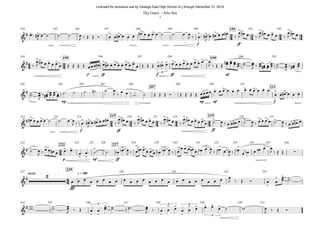 f ff
191184 185 186 187 188 189 190 192 193
f ff f ff mf
195 199194 196 197 198 200 201
mp mp mf f
207 211
202 203 204 205 206 208 209 210
f ff ff
215 219212 213 214 216 217 218 220 221
p mf ff
223 227
222 224 225 226 228 229 230 231 232 233 234 235 236
fff
accel. q = 180
239237 240 241 242 243
244 245 246 247 248 249 250 251
24 34 24 44
44 54
24 34 24 44 54
34
44
&
# > > > . > . .
> . > > > > . . >
.
>
. > .
>
.
&
#
>
. > . > > . > . > > .
> > >
3
> . > . > >
&
# > . > . . > . > . . > . > . .
&
#
> . > > > > . . >
.
>
. > .
>
.
>
. > . > > > > > >
&
# > >
. .
> >
> >
> > > > > > > > > > > >
∑
&
# 2
>
> >
&
#
> >
>3
>
> >3
>
> >3 > > >
3
œ! œ#
J
œ ˙ ˙! ˙ œ
J ‰ Œ Œ Ó œ œ œ# œ œ œ
œ# œ œ œ œ ˙ ˙! œ œ
J ‰ œ! œ#
J
œ œ# œ œ œ#
‰
œ
J œ# œ ‰
œ
J œ# œ œ œ ‰
œ
J œ# œ
‰
œ
J œ# œ œ œ œ œ Œ Œ Œ Œ œœœ œ# œ œ# œ œ œ œ œ œ œ œ Œ Œ Œ œ œ# œ œ œ œ œ œ œ œ œ œ œ
J ‰ Œ Œ
œœ# œœ œœ œœ ˙˙ œœ
J ‰ œœ œœ# œœ
œœ ˙˙ œœ
J
‰ œœ#
œœ
˙˙ œœ
J
‰ œœ#
œœ œœ œœ
˙! ˙ ˙! ˙# ˙ œ
J ‰ œ œ ˙! ˙ Œ Œ Œ Ó Œ Œ Œ Œ œœœœ œ œ œ œ œ œ œ œ œ œ œ œ
œ œ œ# œ œ œ
œ# œ œ œ œ ˙ ˙! œ œ
J ‰ œ! œ#
J
œ œ# œ œ œ#
‰
œ
J œ# œ ‰
œ
J œ# œ œ œ ‰
œ
J œ# œ ‰
œ
J œ# œ œ œ œ œ ˙ œ
J ‰ œ œ œ# œ ˙ œ
J ‰ œ œ œ œ ˙ œ
J ‰ œ œ œ# œ
˙ œ
J ‰ œ œ œ# œ œ! œ!
œ! œ! ˙! ˙! œb œb œ
J ‰ œ œn œ œ œ œ œb œb œ
J ‰ œ
œ œ œ œn œ œb œ œ
J ‰ œn œ œ
J
‰ œb
œ œb œ œn œ œ
J ‰ Œ Œ
œ œ œ œ œ œ œ œ œ œ œ œ œ œ œ œ œ œ œ œ œ œ œ œ œ
J ‰ Œ Ó œ œ
œœ ˙˙
ww ˙˙ œœ
J ‰ Œ œ œ
œœ ˙˙ ˙˙!! œœ
J ‰ œ œ œ œ œ œ œ œ œ ˙ w œ
J ‰ Œ Ó
The Gates - Alto Sax
3
Licensed for exclusive use by Oswego East High School (IL) through December 31, 2016
 