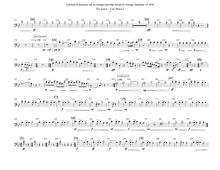 ff fff
116 126115 117 118 119 120 121 122 123 124 127 128 129 130
pp mf pp p mp p mp p p
q = 56 134 139131 132 133 135 136 137 138 140 141 142 143
f ff fff fp f ff fff p
146 150 156144 145 147 148 149 151 152 153 154 155
p p p mp ff
q = 176
167157 158 159 160 161 162 163 164 165 166 168
f mf mp mp
171
175169 170 172 173 174 176 177 178 179
mf f mf f mp mf f
183180 181 182 184 185 186 187 188 189 190
ff f ff f ff mf
191 195 199192 193 194 196 197 198 200 201 202
14 44 14 44 24 44
54
24
24 34 24 44 54
?
bb
> > > > > > > > > > > > > > > > > > 2 > > > > > > > > >
?bb ∑ ∑
- - - - - - - - - - - - -- - - - - - - - - - - - - - -
Inner Sanctuary
?bb > >>>
>
∑
> > > > > > > > > > > >
∑
> >
>
> > >
>
> > > >>
>> >
> > > > -
3
3
?bb
- - - - - - -
- -
-
> > > > > > > > > > > > > >
Enlightenment
?
bb
> > > > > > > > > > > > > > > > > > > > > > > > > > > > > > > > > > . .
?bb
> > > > > . . > > > > > > > > . . > > > > > . . > > > > > > > > > >
?
bb
> > > > > . > > > > . > > > > > > > > > > > > > > >
˙ ˙ ˙ ˙ ˙ ˙ ˙ ˙ ˙ ˙ ˙ ˙ ˙ ˙ ˙ ˙ ˙ ˙ ˙# œ ˙# œ ˙# œ ˙# œ œ
J ‰ Œ Ó
w Œ
œ ˙ œ
J ‰
œ ˙ œ
J ‰
œ œ œ œ
J ‰
œ œ œ œ ˙ œ œœ œ
Œ Ó
œ œ œ œ œ
Œ Ó
œ œ œ œ œ œ œ œ
œ œœœ˙
œ œ œ œ œ œ œ œ œ œ œ œ Œ
œ œ œ Œ
œ œb œ œ Œ
œ œ œb œœœœ œb Œ ‰
œ
J
œ
œ œ
w œ
J ‰ Œ w
w œ
J ‰ Œ Ó
œ œ œ œ œ
œ œ
œ œ œ œ œ œ
œ œ œ w œ
j‰ Œ Ó ˙b # ˙b ˙# ˙ ˙b # ˙ ˙# ˙ œ œ œ# œ
J
œ œ œ œ# œ
J
œ
œ œ œ# œ
J
œ œ œ œ# œ
J
œ œ# œ
J
œ ˙ œ# œ
J
œ ˙ œ# œ
J
œ ˙ œ# œ
J
œ ˙ œ# œ
J
œ ˙ œ# œ
J
œ ˙ œ# œ
J
œ ˙ œ# œ
J
œ ˙ œ# œ
J
œ œ œ
œ# œ
J
œ ˙ œ# œ
J
œ œ œ œ# œ
J
œ ˙ œ# œ
J
œ ˙ œ# œ
J
œ œ œ œ# œ
J
œ ˙ œ# œ
J
œ œ œ
˙# ˙n ˙# # ˙ ˙# ˙n œ# œn
J
œ œ œ
œ
J ‰ Œ
œ
J ‰ Œ Œ
œ
J ‰ Œ
œ
J ‰ Œ Œ Œ
˙# œ œ
J ‰
œ# œ
J
œ ˙ ˙# œ œ
J ‰
œ# œ
J
œ ˙ œ# œ
J
œ ˙ œ# œ
J
œ ˙ œ# œ
J
œ ˙ œ# œn
J
œ ˙
The Gates - Low Brass 2
2
Licensed for exclusive use by Oswego East High School (IL) through December 31, 2016
 