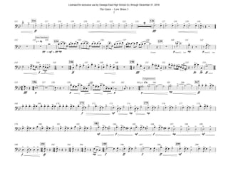 ff fff
116 126115 117 118 119 120 121 122 123 124 127 128 129 130
pp mf pp mp p mp p
q = 56 134 139
131 132 133 135 136 137 138 140 141 142
f ff fff fp fp ff
146 150143 144 145 147 148 149 151 152 153 154
fff p p p p mp ff
q = 176156 167155 157 158 159 160 161 162 163 164 165 166
f mf mp mp
171 175168 169 170 172 173 174 176 177 178
mf f mf f mp mf
183179 180 181 182 184 185 186 187 188 189
f ff mp f ff f ff mf
191 195 199190 192 193 194 196 197 198 200
14 44 14 44 24
24 44 54
24 34 24 44 54
?
bb
> > > > > > > > > > > > > > > > > > 2 > > > > > > > > >
?bb ∑ ∑ ∑
-
- -
Inner Sanctuary
?bb - - - > >>>>
∑
> > > > > > > > > > > >
∑
> >
>
> > >
>
> > > >>
>> >
>
>
>
3
3
?bb - - - -
-
- - -
- -
-
> > > > > > > >
Enlightenment
?
bb
> > > > > > > > > > > > > > > > > > > > > > > > > > > > > > > > > > > >
?bb
> > . . > > > > > . . > > > > > > > > . . > > > > > . . > > > > > >
?
bb
> > > > > > > > > . > > > > . > > > > > > > > >
˙ ˙ ˙ ˙ ˙ ˙ ˙ ˙ ˙ ˙ ˙ ˙ ˙ ˙ ˙ ˙ ˙ ˙ ˙# œ ˙# œ ˙# œ ˙# œ œ
J ‰ Œ Ó
w œ œ œ
œ œ œ œ œ œ œ œ
œ
œ œ œ œ
‰ œ
J
œ
œ œ œ œ œ œ œ œ œ œ œ œ œ ˙#
Œ ‰
œn
J
˙#
œ Œ Ó ‰ œ
J
˙#
˙ ‰ œ
J
œ œ œ œœœ˙ œ œ œ œ œ
œ œ œ œ œ œ œ Œ
œ œ œ Œ
œ œb œ œ Œ
œ œ œb œœœœ œb Œ ‰
œ
J
œ
œ w
œ
J ‰ Œ wn w œ
J ‰ Œ Ó
œ œ œ œ œ
œ œ
œ œ œ œ œ œ
œ œ œ w œ
j‰ Œ Ó ˙b # ˙b ˙# ˙ ˙b # ˙ ˙# ˙ œ œ œ# œ
J
œ
œ œ œ# œ
J
œ œ œ œ# œ
J
œ œ œ œ# œ
J
œ œ# œ
J
œ ˙ œ# œ
J
œ ˙ œ# œ
J
œ ˙ œ# œ
J
œ ˙ œ# œ
J
œ ˙ œ# œ
J
œ ˙ œ# œ
J
œ ˙ œ# œ
J
œ ˙
œ# œ
J
œ œ œ œ# œ
J
œ ˙ œ# œ
J
œ œ œ œ# œ
J
œ ˙ œ# œ
J
œ ˙# œ# œ
J
œ œ# œ œ# œ
J
œ ˙# œ# œ
J
œ œ# œ ˙# ˙ ˙# ˙ ˙# ˙
œ# œ
J
œ œ œ œ
J ‰ Œ œ
J ‰ Œ Œ œ
J ‰ Œ œ
J ‰ Œ œ œ œ ˙# œ œ
J ‰ œ# œ
J
œ ˙ ˙# œ œ
J ‰
œ# œ
J
œ ˙ œ# œ
J
œ ˙ œ# œ
J
œ ˙
The Gates - Low Brass 3
2
Licensed for exclusive use by Oswego East High School (IL) through December 31, 2016
 