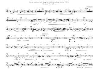 fff
q = 56
126120 121 122 123 124 127 128 129 130 131 132
p p mp mf f ff
134 139 146138 140 141 142 143 144 145
fff
150147 148 149 151 152 153 154 155
mf
mf f mf ff
q = 176156 167158 159 160 161 162 163 164 165 166 168
mp mf mp mf
171 175169 170 172 173 174 176 177 178 179
mp mf f
183180 181 182 184 185 186 187 188 189
f ff f ff f ff
191 195190 192 193 194 196 197 198
14 44
14 44 24 44
44 54
24 34 24 44 54
&
>
2 3 3
> >
3 >
> >
3
>
∑
2
Inner Sanctuary
&
4
∑
> >
∑
> >3
&
> >
∑
> >
> >
> >
> >
> >
> >
>
> >>>>>
>3 3
&
2
∑ ∑
>
. . >
>
. . > > > >
Enlightenment
&
> > > . .
∑
> . > . . > . > . .
∑
&
> . > . . > . > . . > . > . . > > > . > . .
>
.
>
&
> > >
. .
>
.
>
.
> .
>
.
>
.
> . > >
. > . > > . > > >
3
> . > .
> >
œ œ œ œ
Œ œ œ œ œ
Œ œ œ œ œ œ œ œ œ œ œ Œ œ œ œ œ œ œ œ œ œ œ œ œ œ œ œ œ œ Œ œ œ œ œ œ œ
J
‰ Œ Ó
w
Ó ‰
œ œ# œœ œ# œ œ# œ œ œ
‰ œœœ œ œ# œ œ œ
œœœœ œ œ œ œ œ ≈
œœœœœœœ œ! œ
jœ
J
œ œ
J
œ
J œ œ œ
j‰
œ
j
œ
J
œ œ
j‰ œ œ œ
œ
J œ œ
J
‰ œ œ œ
œœœ œ œ œ œ œ œœ œœœ œ œ œ œ œ œœ œ œb œ œœœ œœœœ
œœœœ ‰ œb
J œ œ œ œ ≈
œ
œb œ œ# œ
œœœœ
œœœœ œ
J ‰ Œ
Œ œ œ# œ w w œ
j‰ Œ Ó Œ Œ Œ
œb œb œ œb œ
j‰ Œ Œ Ó Œ Œ Œ
œb œ œ œ ˙ œ
j‰
œ œ œ# œ ˙ œ
j‰ œ œ œ œ
˙ œ
j‰
œ œ œ# œ ˙ œ
j‰ œ œ œ# œ ˙! ˙ ˙! ˙# ˙! ˙ ˙! ˙ Œ Œ Œ Œ
œ œ œ œ œ œ œ œ œ œ œ œ œ œ œ œ
Œ Œ Œ Œ
œ œ œ œ œ œ œ œ œ œ œ
œ œ œ œ œ œ œ œ# œ œ œ œ! œ#
j
œ ˙ ˙! ˙ œ
j‰ Œ Œ Ó œ œ œ# œ œ œ œ# œ œ œ œ ˙ ˙! œ œ
J
‰
œ! œ#
j
œ œ# œ œ œ# ‰ œ
J
œ# œ ‰ œ
J
œ# œ œ œ ‰ œ
J
œ# œ ‰ œ
J
œ# œ œ œ œ œ
Œ Œ Œ Œ
œœœ œ# œ œ# œ œ œ œ œ œ œ
œ
Œ Œ Œ
œ œ# œ œ œ œ œ œ œ œ œ œ
The Gates - Horn in Bb 1
2
Licensed for exclusive use by Oswego East High School (IL) through December 31, 2016
 